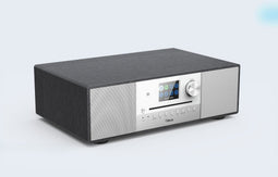Audioblock SR-200 MKII - Hybride radio en muziek systeem - Spotify Connect DAB+ Bluetooth - Grijs
