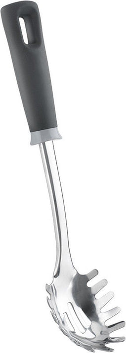 Metaltex Spaghettilepel Maximo 30 Cm Rvs Zilver/zwart