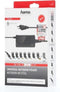 Hama Slim & Light - Universele notebook-netadapter - 8 stekkers - Zwart