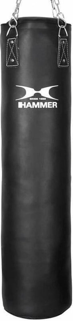 Hammer Boxing Bokszak, Kunstleer, Black Kick, 100x35 cm