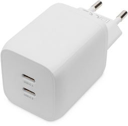 Digitus DA-10063 - Laadadapter 65 W - 2x USB-C PD - Wit
