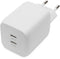 Digitus DA-10063 - Laadadapter 65 W - 2x USB-C PD - Wit