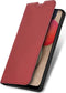 iMoshion Hoesje Geschikt voor Samsung Galaxy A02s Hoesje Met Pasjeshouder - iMoshion Slim Folio Bookcase - Rood