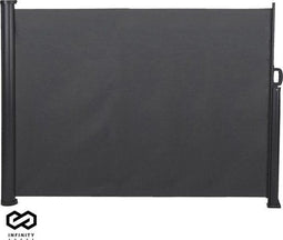 Infinity Goods Uittrekbaar Windscherm – 300 x 140 cm – Uitschuifbaar – Oprolbaar – Zonnescherm –