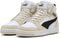 PUMA Rebound v6 SD - Unisex Sneakers - SOFTFOAM+ - Alpine Snow-PUMA Black-PUMA White