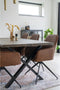 House Nordic Vloerkleed Havana Oranje/Blauw 160x230cm