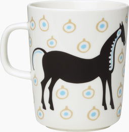 Marimekko Oiva Mok Musta Tamma 2,5 dl (met paarden)