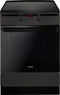 Inventum VFI6042ZWA - Inductiefornuis - 4 kookzones 65L oven - Zwart