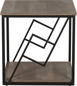 Bijzettafel donkerbruin FORRES