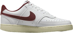 Nike Court Vision Low Next Nature Sneakers - Wit/Rood - Maat 42 - Unisex