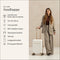 SUITSUIT Fusion - Handbagage koffer 55x35x20 - Lichtgewicht - TSA cijferslot - Wit
