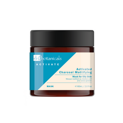 Dr. Botanicals Activate Charcoal - Actief houtskool matterend masker - 60 ml - Vette huid