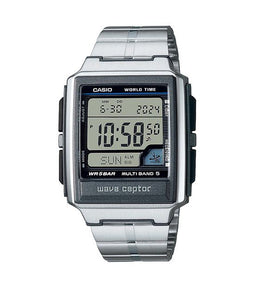 Casio Wave Ceptor WV-59RD-1AEF - Polshorloge - Quartz - 39 mm - Zilverkleurig Staal