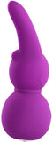 Stubby 2 Massager mini G-spot vibrator + bunny massager Paars