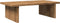 vidaXL - Monitorstandaard - 50x27x15 - cm - bewerkt - hout - artisanaal - eikenkleur