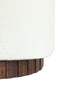 Light & Living Bijzettafel Seddon - Teakhout en MDF - 45cm hoog
