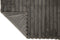 J-Line Plaid corduroy - polyester - donkergrijs - 180 x 130 cm - woonaccessoires