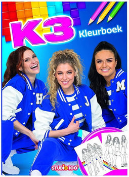 K3 - kleurboek - Sport
