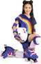 K3 rolschaatsen maat 26/29 - regenboog - met verstelbare schoen