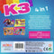 K3 spel - 4 in 1 spel - memo, domino, puzzel en lotto