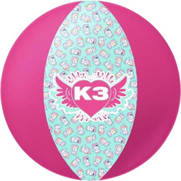 K3 Strandbal - Roze / Blauw - 33 cm - Opblaasbaar - Zomer - Zwemmen -