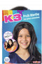 K3 verkleedaccessoire - pruik Marthe - met glitter extensions en speld