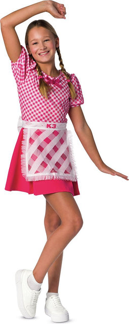 K3 verkleedkleding - Verkleedjurk De 3 Biggetjes - 3/5 jaar - Maat 116