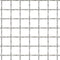 vidaXL - Draadhek - geweven - gaas - 50x50 - cm - 31x31x3 - mm - roestvrij - staal