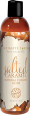 Intimate Earth - Natural Flavors Glide Gezouten Caramel 60 ml