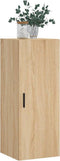 vidaXL - Hangkast - 34,5x34x90 - cm - sonoma - eikenkleurig