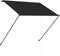 vidaXL - Luifel - uittrekbaar - met - LED - 100x150 - cm - antraciet
