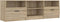 vidaXL - Tv-meubel - 150x33,5x45 - cm - bewerkt - hout - sonoma - eikenkleurig
