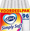 Edet Simply Soft Toiletpapier - 96 rollen - Voordeelverpakking