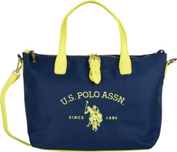 US POLO PATTERSON FLUO - Handtas - Schouderriem - Blauw / Geel