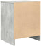 vidaXL - Nachtkastje - met - lade - 40x34x50 - cm - betongrijs