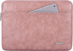 Laptophoes 15.6 Inch GR - Laptop Sleeve - Roze/Bruin