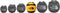 The North Face Reistas / Weekendtas / Sporttas - 95 liter - Kunststof - Base Camp Duffel L - Geel
