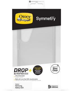 Otterbox Galaxy S23 - Symmetry Clear Case - Schokbestendig Valbestendig Antimicrobieel