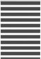 vidaXL - Zebra - rolgordijn - 105x150 - cm - stofbreedte - 100,9 - cm - zwart