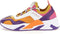 Guess Geniver - Lage Sneakers - Chunky Zool 4 cm - Oranje (39)