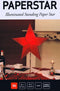 Kerstster Rood verlichting tafellamp op metalen voet - 46x67cm