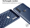 iMoshion Hoesje Geschikt voor Motorola Moto G71 Hoesje Siliconen - iMoshion Carbon Softcase Backcover - Blauw