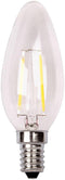XQLITE - LED Kaarslamp - E14 2 Watt Filament Warmwit 2700K (5 stuks)