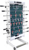 Cougar Scorpion Kick Voetbaltafel Opklapbaar in wit- Tafelvoetbal tafel incl. 2 ballen en scoreteller - Indoor voetbal tafel van 126x61x80cm