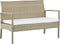 Beliani MARSALA - Loungeset voor 4 - Beige - PE rotan