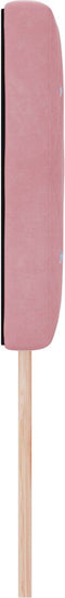 vidaXL - Hoofdbord - met - Kristallen - Knoppen - - - Roze - - - 140 - cm - - - Velvet