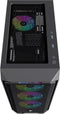 Nfortec Krater X - ATX Semi-toren doos - RGB Verlichting - Zwart