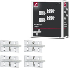 Paulmann Duo Profil - Montage set Fixture - 4 stuks
