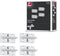 Paulmann Duo Profil - Montage set Fixture - 4 stuks