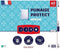 DODO medium kussen 60x60 cm - Anti-insecten-, anti-mijtbescherming - 550 gr - Wit - Made in France